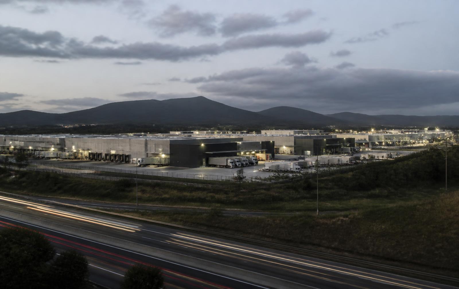 Regional industrial precinct with freight and highway access
